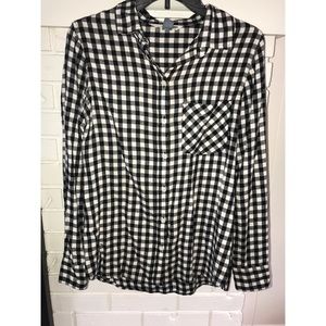 Gingham, button-down flannel